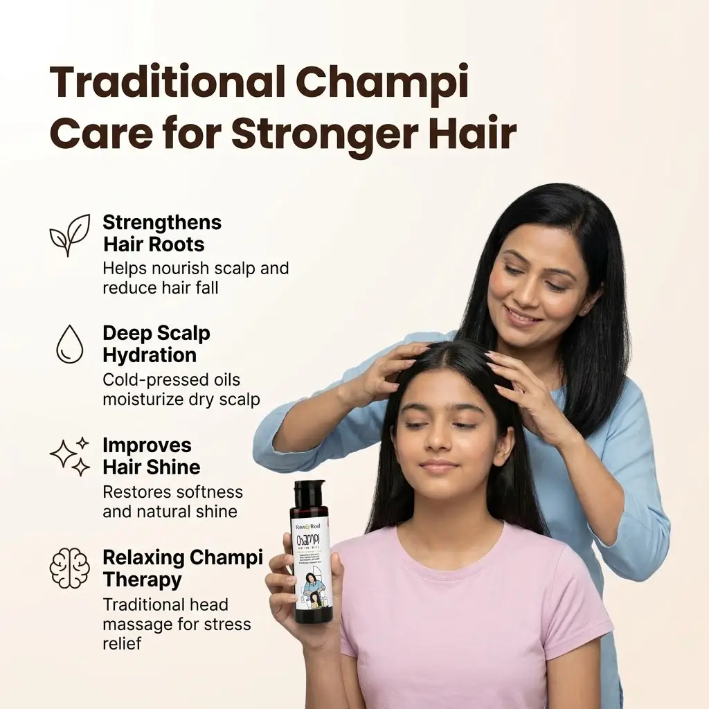 Champi Hair Oil | 100% Ayurvedic Hair Oil Combo Pack - Image 2