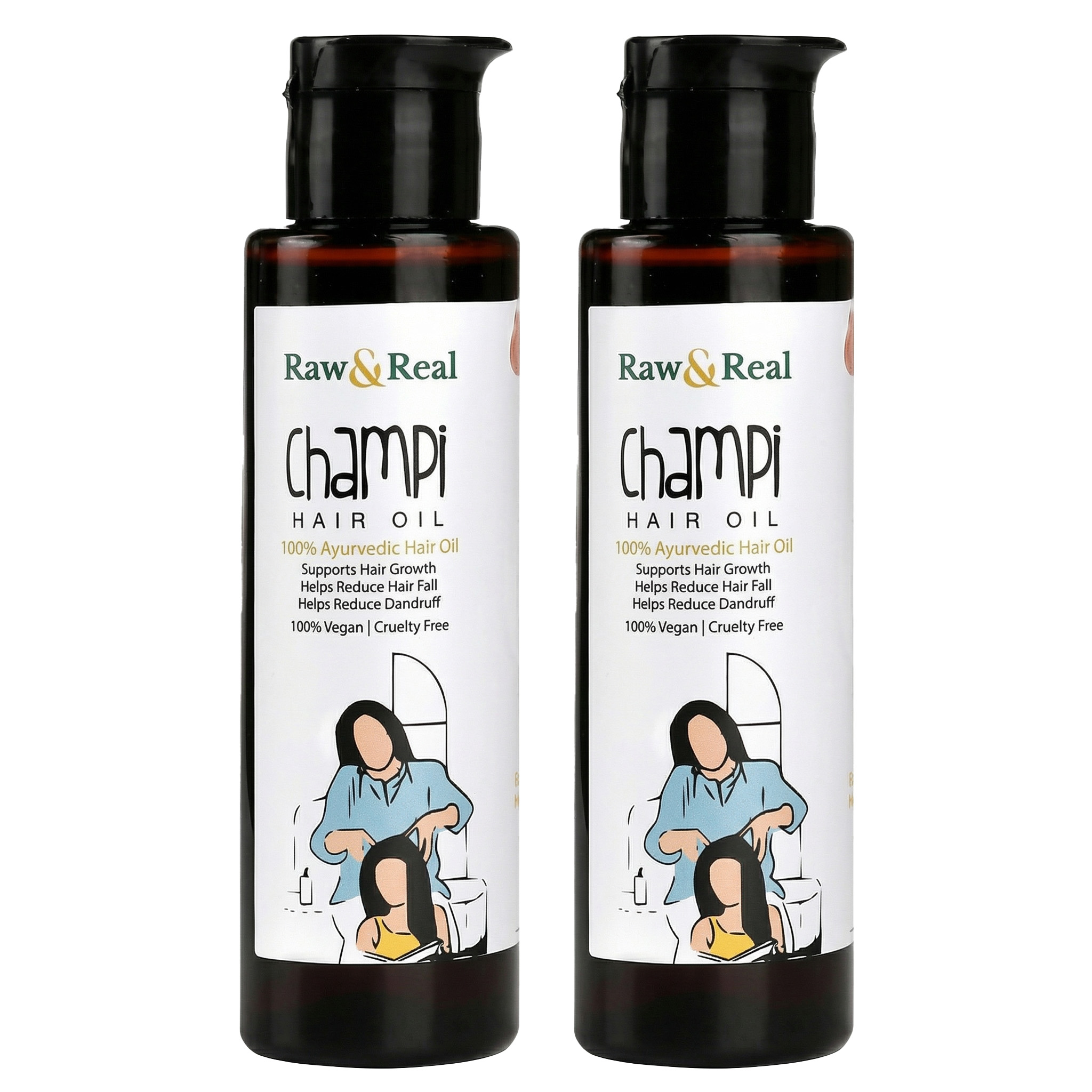 Champi Hair Oil | 100% Ayurvedic Hair Oil Combo Pack